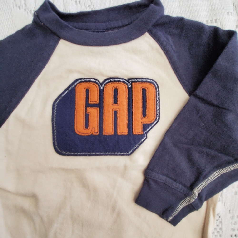 Baby Gap jersey style rugby shirt